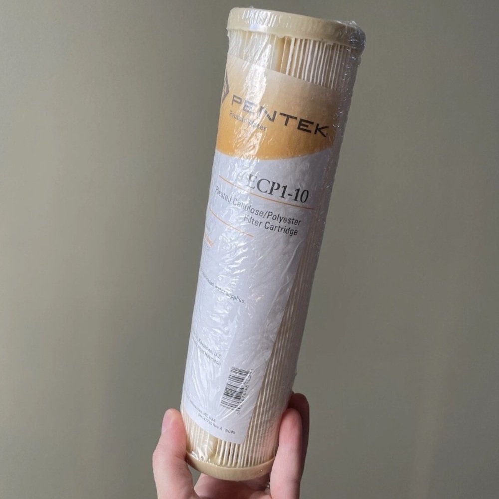 Pentek Pleated Cellulose-Polyester ECP1-10 1 mic Filter Sediment Replacement